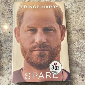Spare, Prince Harry, hardcover